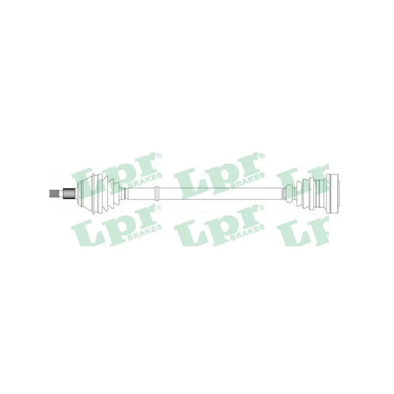 Arbre de transmission LPR DS51080