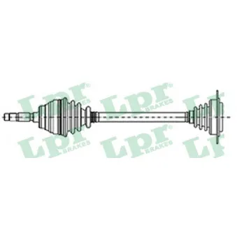 Arbre de transmission LPR DS51081