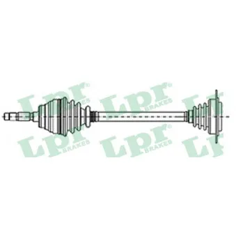 Arbre de transmission LPR DS51082