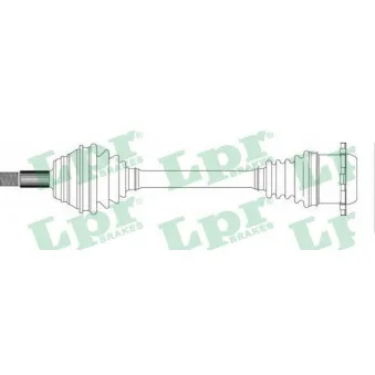Arbre de transmission LPR DS51110