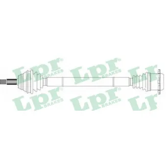 Arbre de transmission LPR DS51111