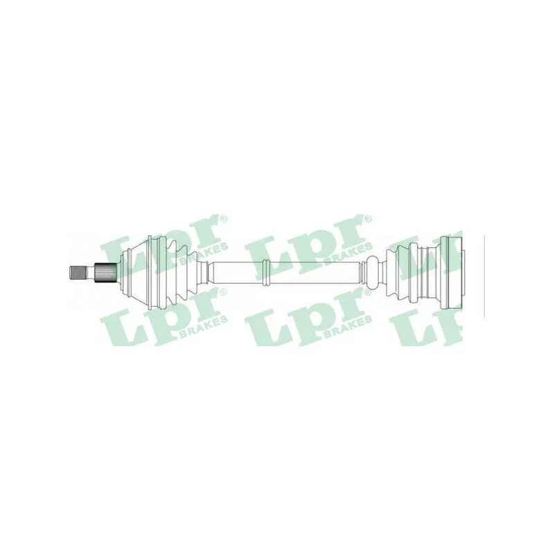 Arbre de transmission LPR DS51114