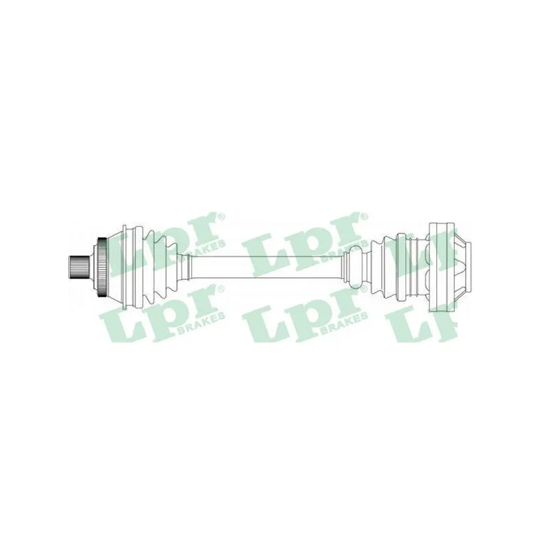 Arbre de transmission LPR DS51117