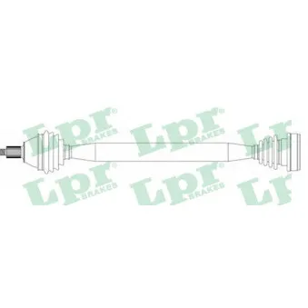 Arbre de transmission LPR DS51125