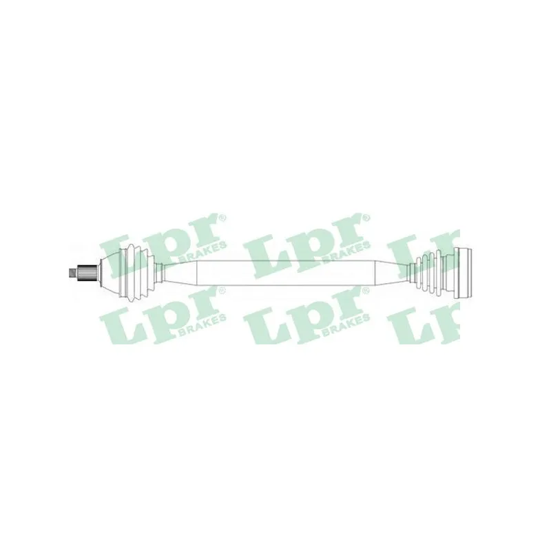 Arbre de transmission LPR DS51125