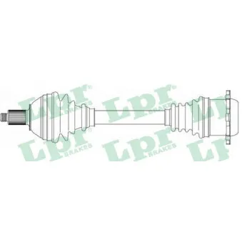 Arbre de transmission LPR DS51126
