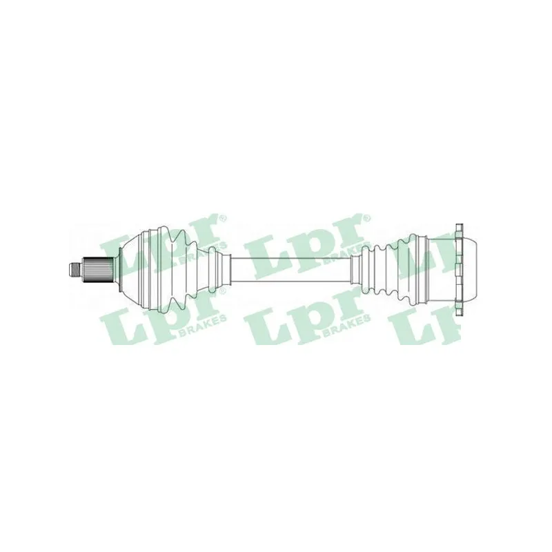 Arbre de transmission LPR DS51126