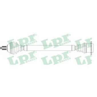 Arbre de transmission LPR DS51127