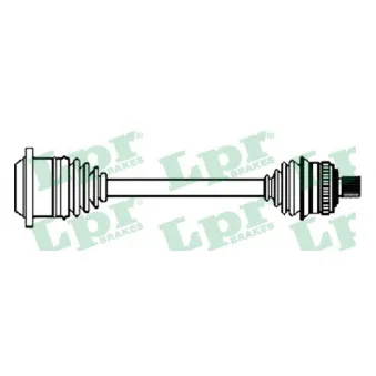 Arbre de transmission LPR DS52020