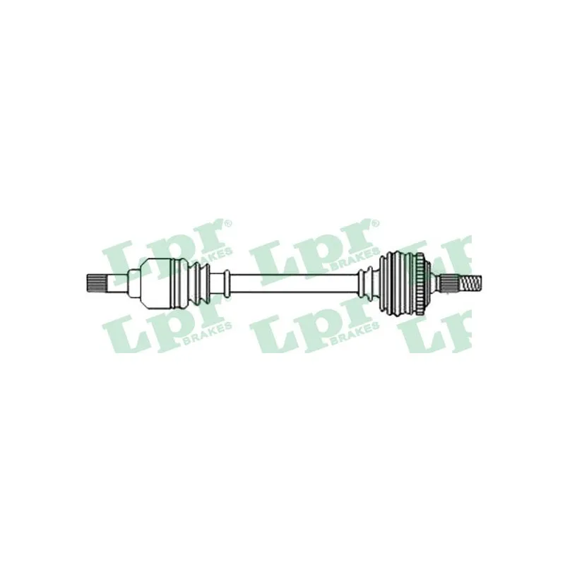 Arbre de transmission LPR DS52050
