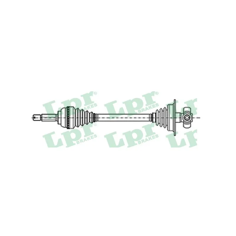 Arbre de transmission LPR DS52056