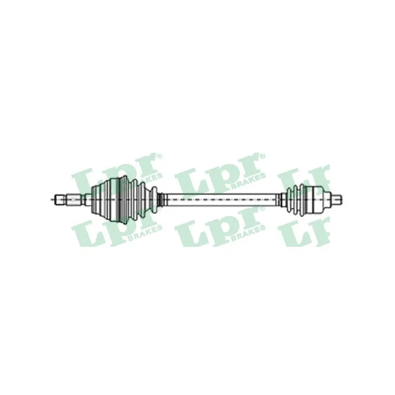 Arbre de transmission LPR DS52057