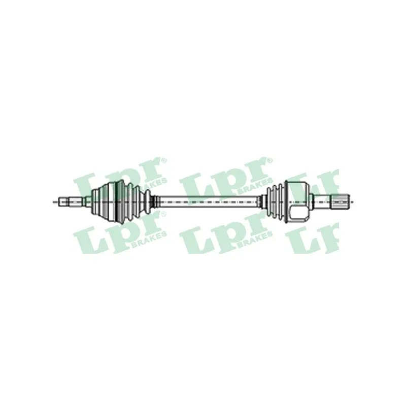 Arbre de transmission LPR DS52128