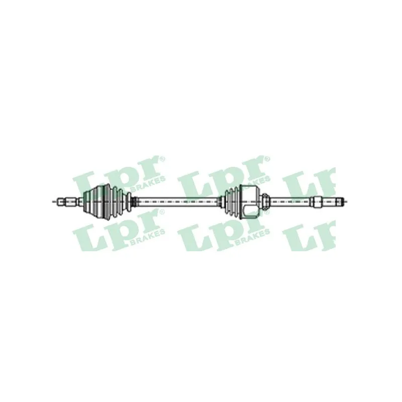 Arbre de transmission LPR DS52129