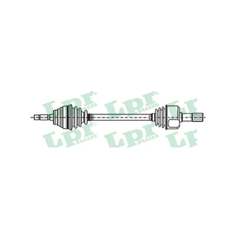 Arbre de transmission LPR DS52130
