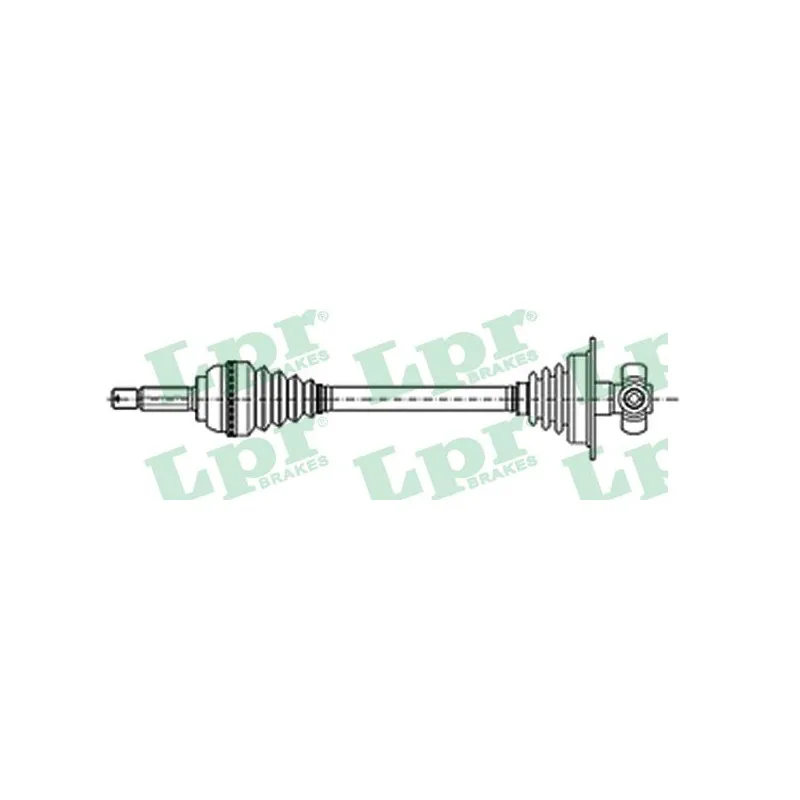 Arbre de transmission LPR DS52206