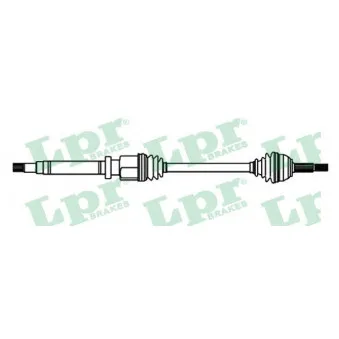 Arbre de transmission LPR DS52220