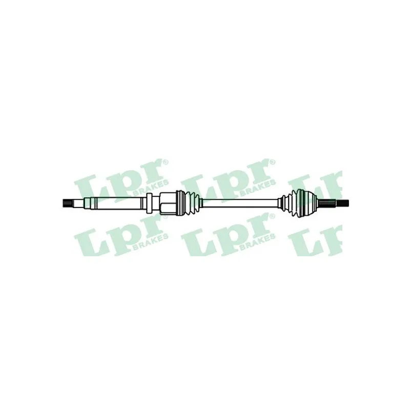 Arbre de transmission LPR DS52220