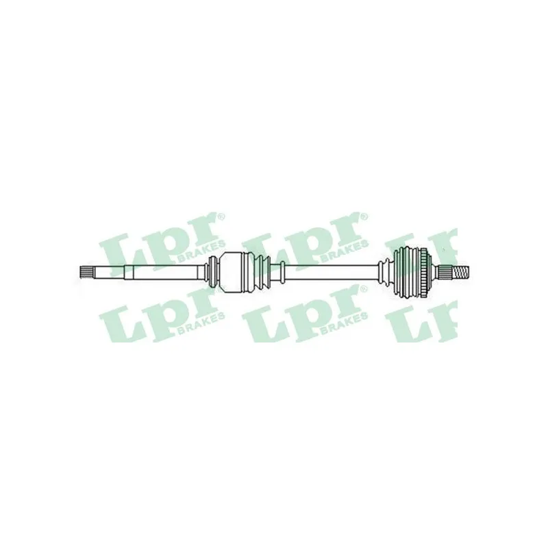 Arbre de transmission LPR DS52221