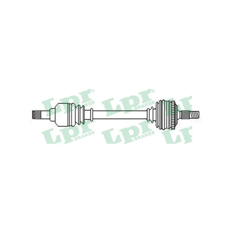 Arbre de transmission LPR DS52222