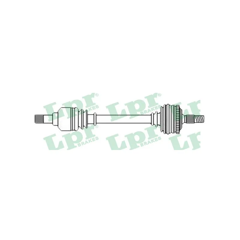 Arbre de transmission LPR DS52223