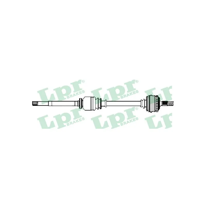 Arbre de transmission LPR DS52238