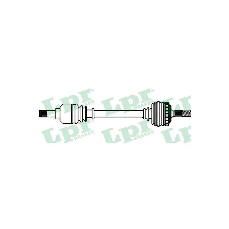 Arbre de transmission LPR DS52254