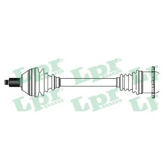 Arbre de transmission LPR DS52264