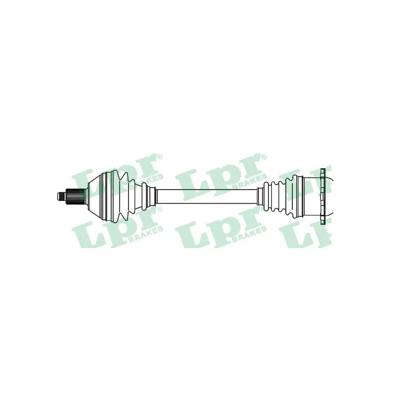 Arbre de transmission LPR DS52264
