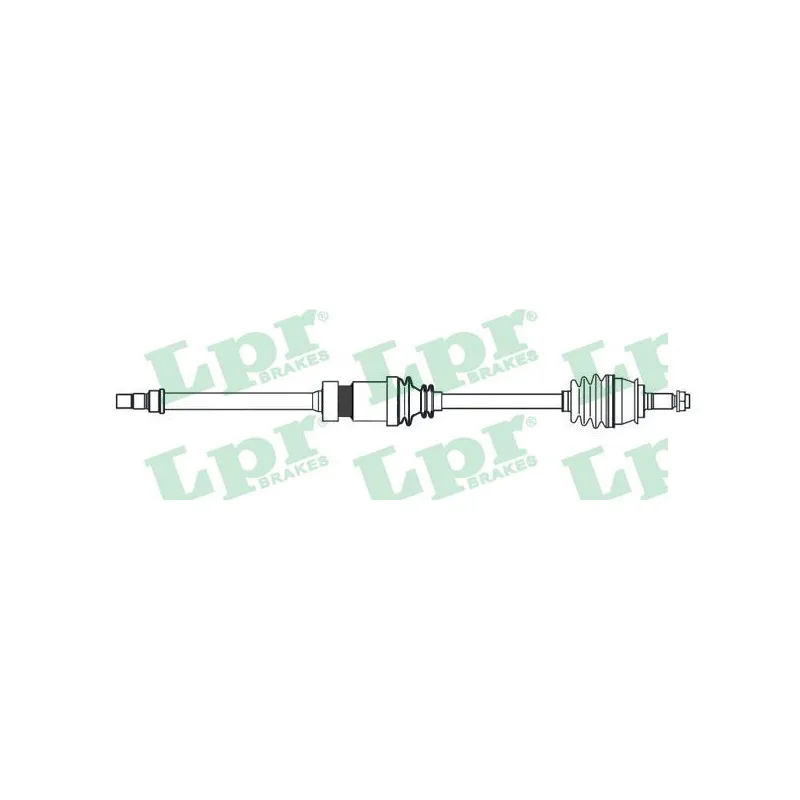 Arbre de transmission LPR DS52268