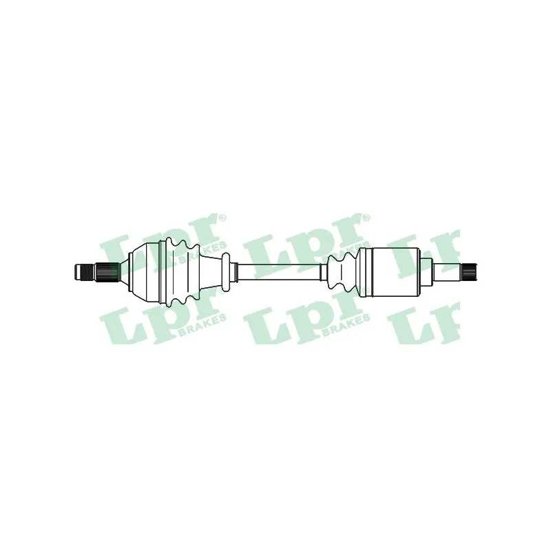 Arbre de transmission LPR DS52276