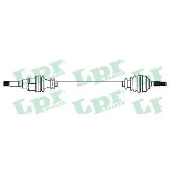 Arbre de transmission LPR DS52291