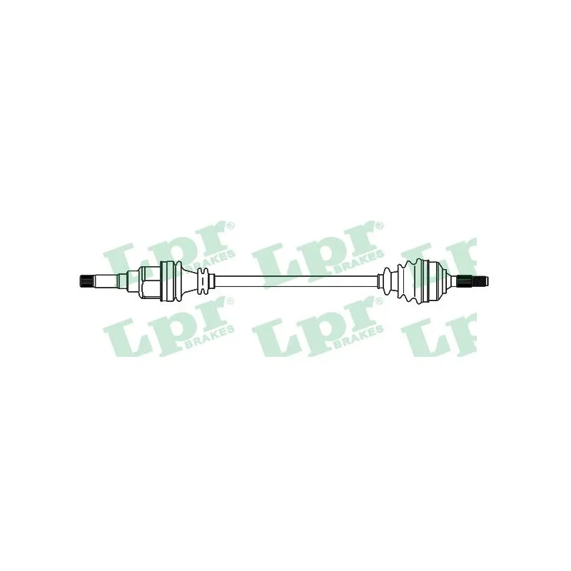 Arbre de transmission LPR DS52291