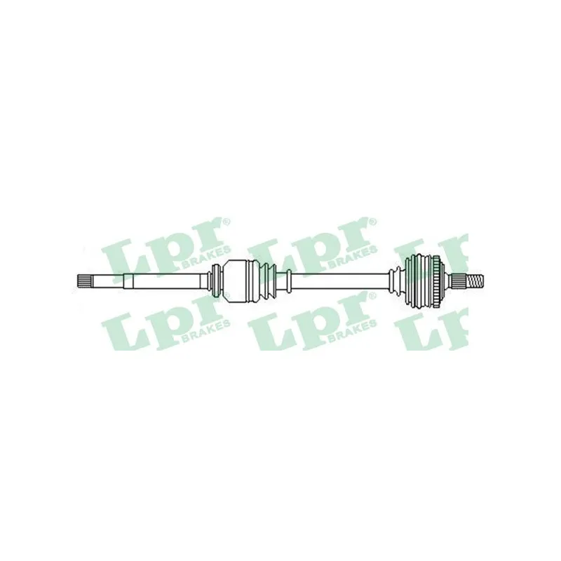 Arbre de transmission LPR DS52306