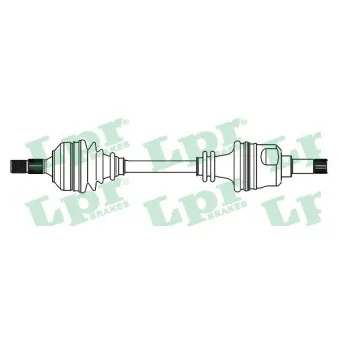 Arbre de transmission LPR DS52309