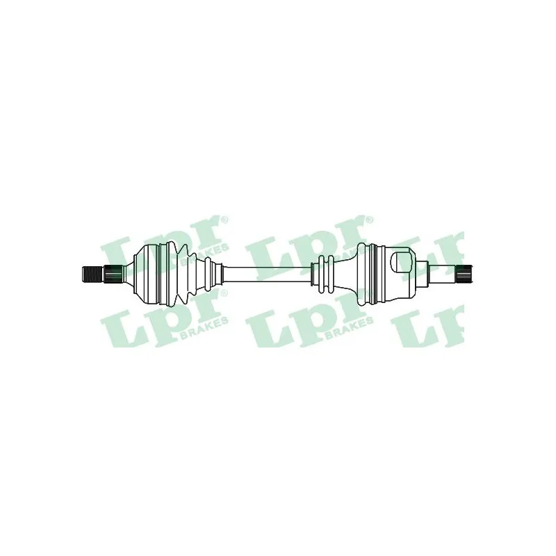 Arbre de transmission LPR DS52309