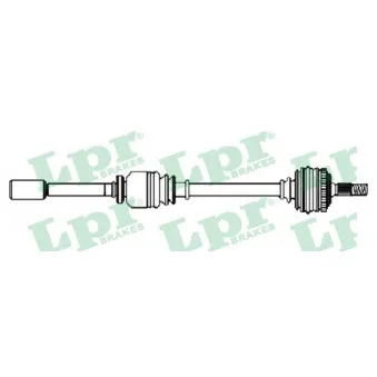 Arbre de transmission LPR DS52318