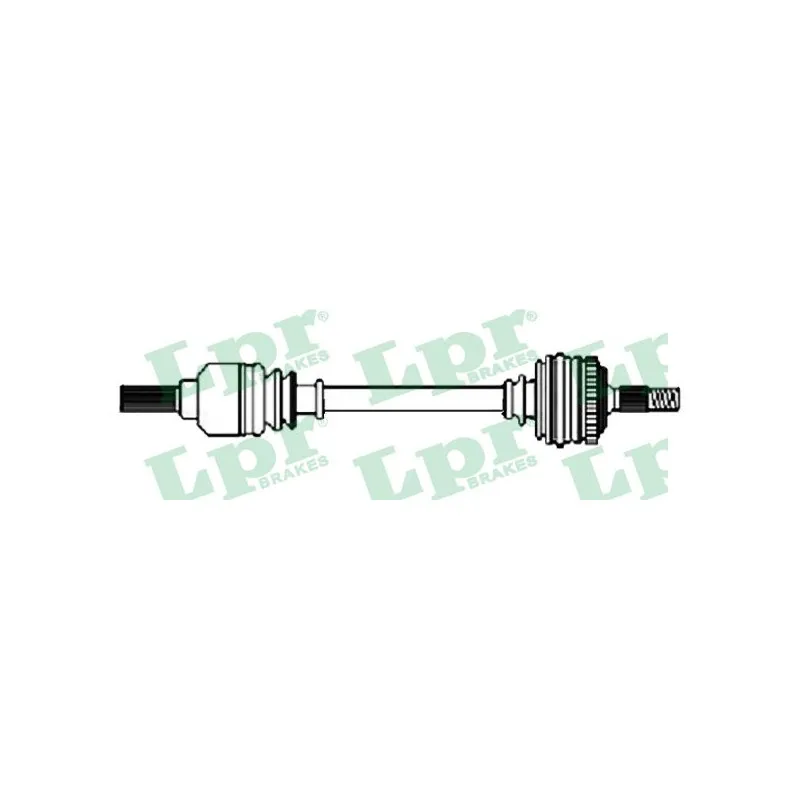 Arbre de transmission LPR DS52337