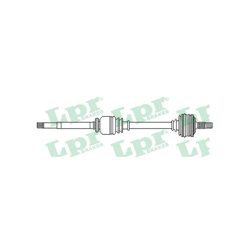 Arbre de transmission LPR DS52338