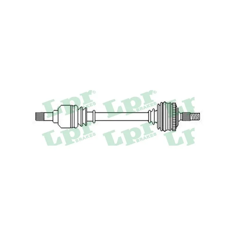 Arbre de transmission LPR DS52339