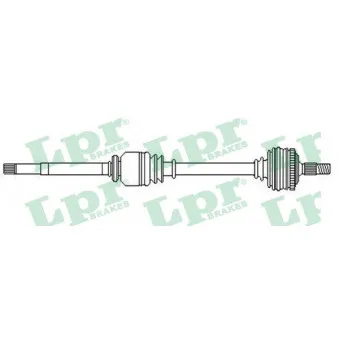 Arbre de transmission LPR DS52360