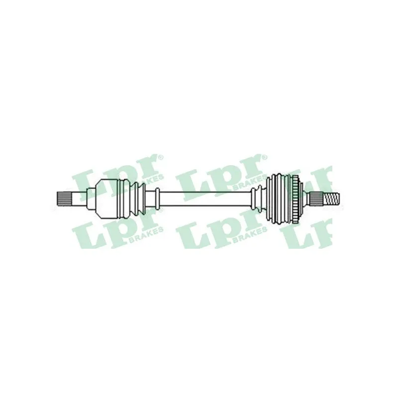 Arbre de transmission LPR DS52362