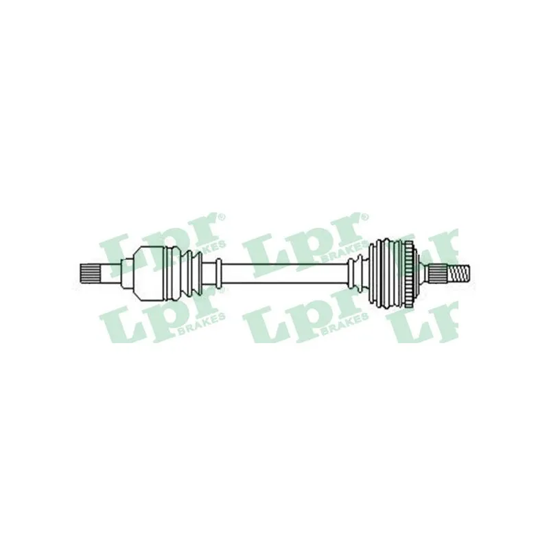 Arbre de transmission LPR DS52363