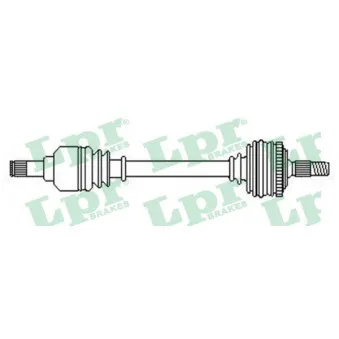 Arbre de transmission LPR