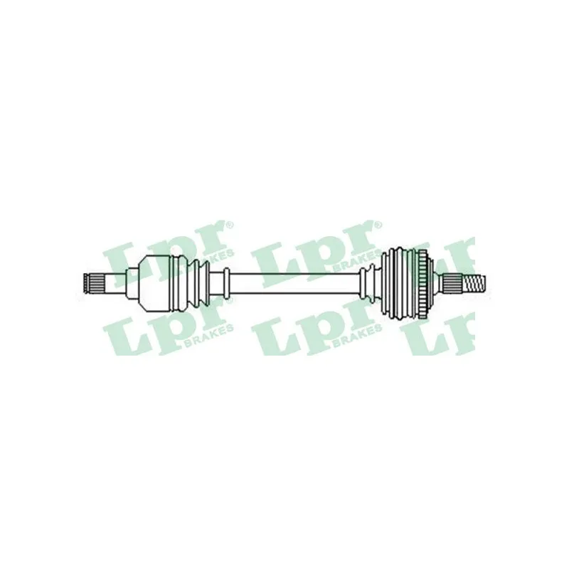 Arbre de transmission LPR DS52367