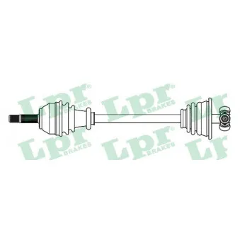 Arbre de transmission LPR DS52371