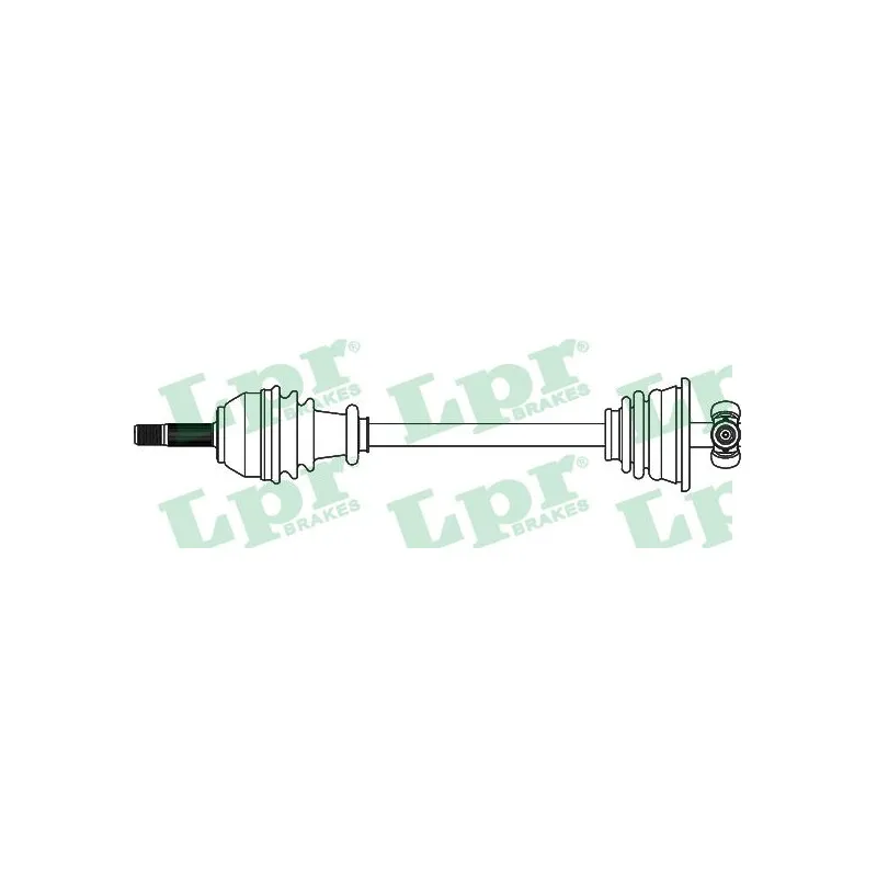Arbre de transmission LPR DS52371