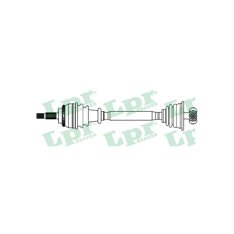 Arbre de transmission LPR DS52437