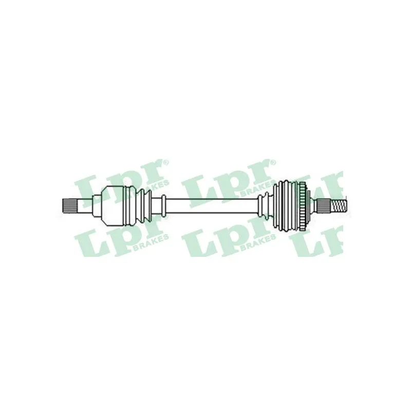 Arbre de transmission LPR DS52442