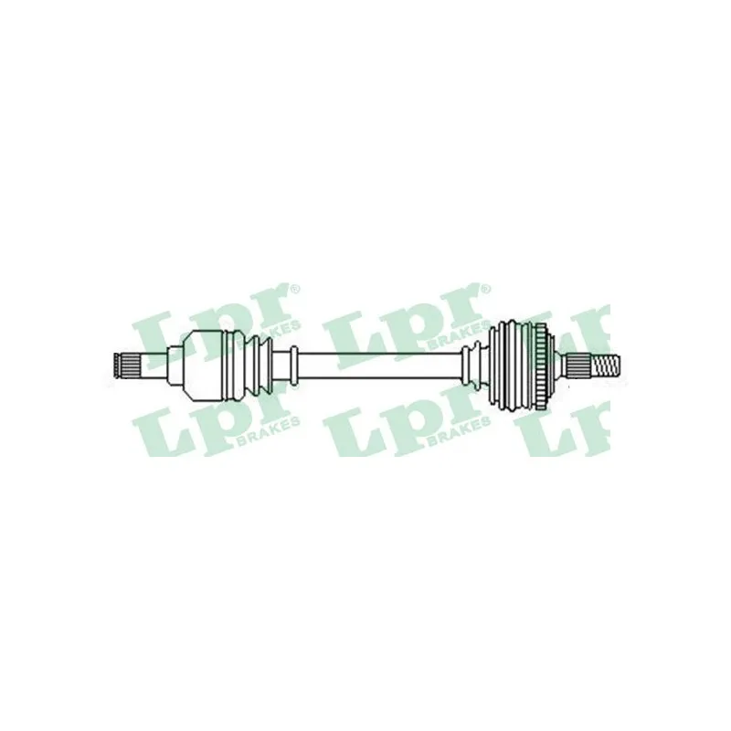 Arbre de transmission LPR DS52444